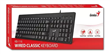 TECLADO GENIUS USB KB-116